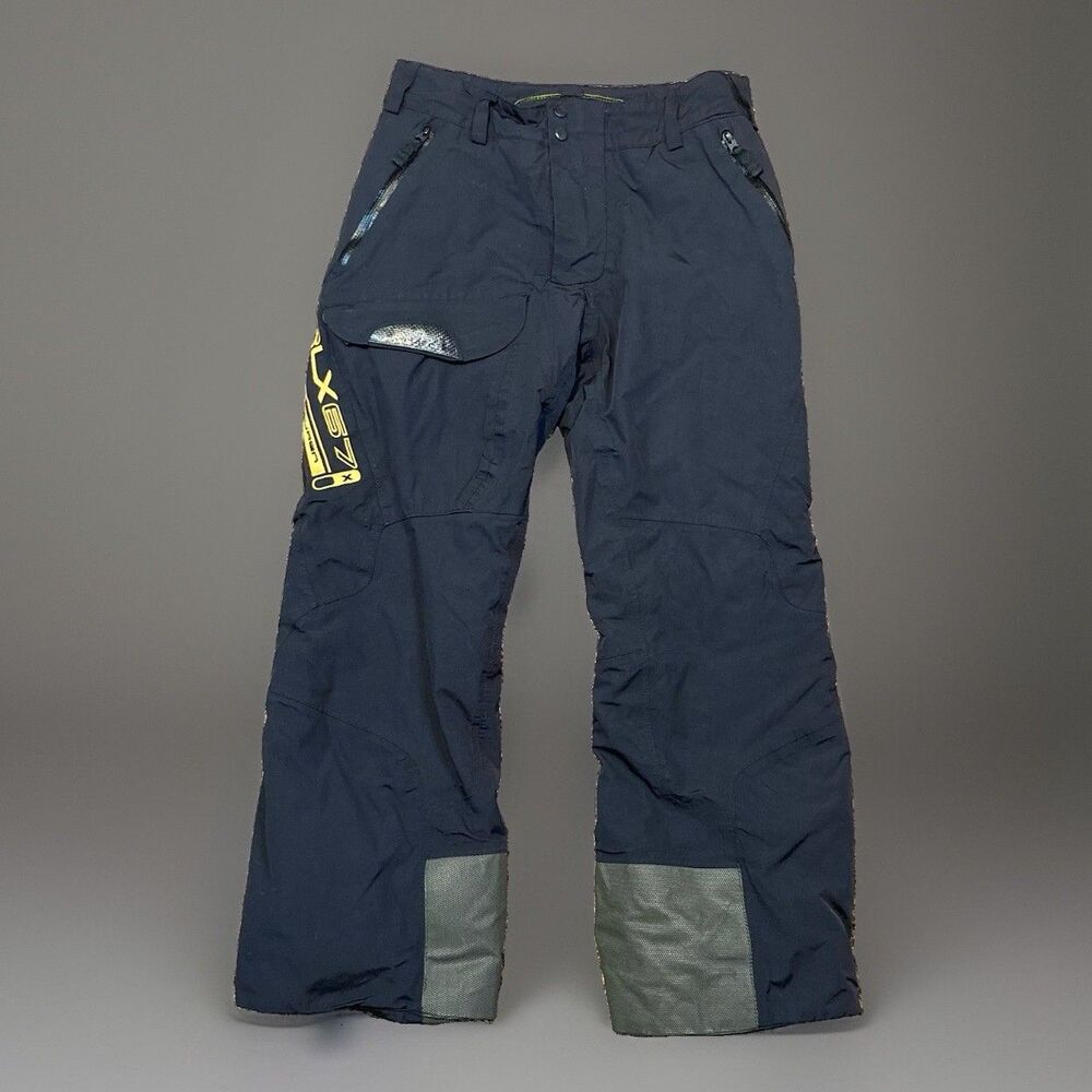 Ralph Lauren RLX67 Black Winter Sports Snowboard Pants Size Small RN 41381